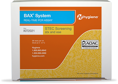 Ensayo de PCR en tiempo real del sistema BAX® System Q7 para genes stx y eae - STEC Screening