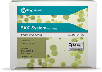 Ensayo de PCR estándar del sistema BAX® System Q7 para levaduras y mohos