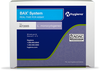 Ensayo de PCR en tiempo real del sistema BAX® System Q7 para Listeria monocytogenes
