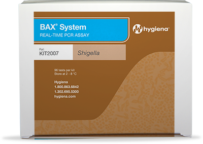 Ensayo de PCR en tiempo real del sistema BAX® para Shigella