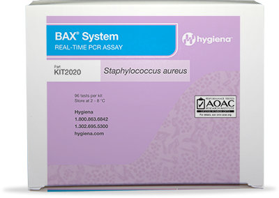 Ensayo de PCR en tiempo real del sistema BAX® System Q7 para Staphylococcus aereus