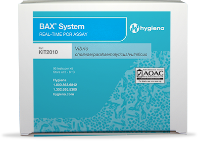 Ensayo de PCR en tiempo real del sistema BAX® para Vibrio