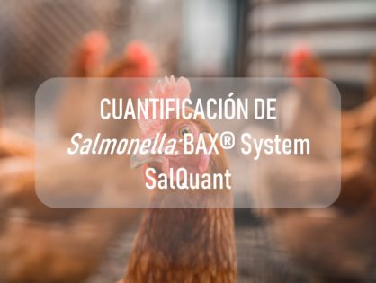 CUANTIFICACIÓN DE <i>Salmonella</i>: BAX® System SalQuant