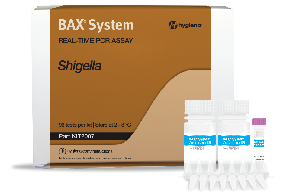 Shigella PCR BAX hygiena colombia