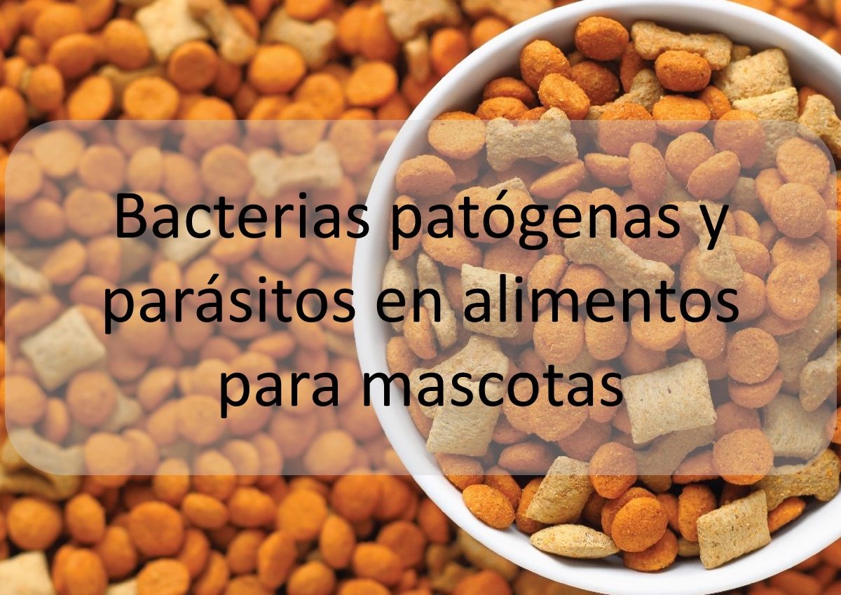 Bacterias patógenas y parásitos en alimentos para mascotas