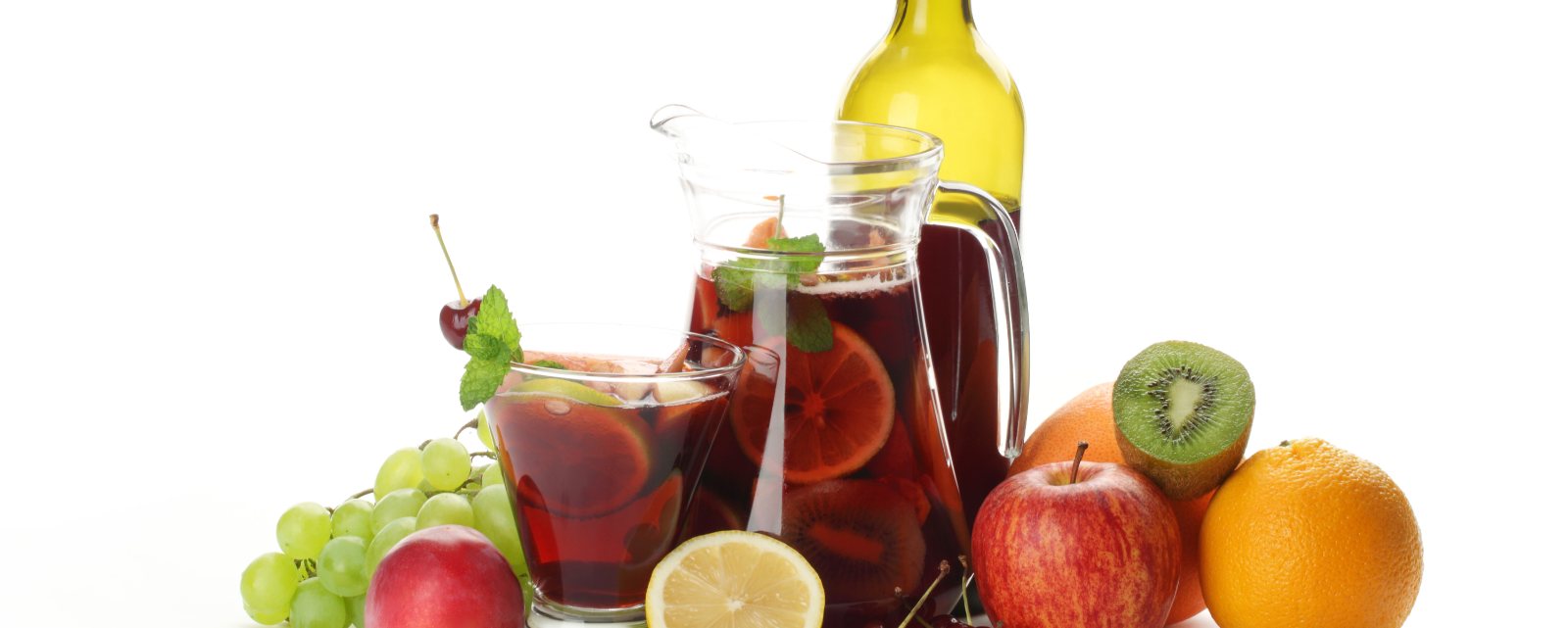Bebidas y alimentos: jugos y frutas